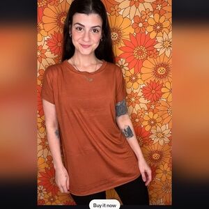 Women's Bamboo Rust Tshirt